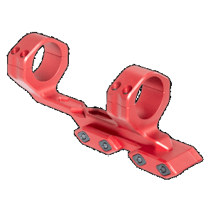 Timber Creek Outdoors Enforcer Cantilever Scope Mount Red Aluminum For Mil-Spec Picatinny