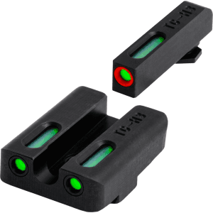 Truglo Tfx Pro Handgun Sights Glock Low Set Orange Front Ring