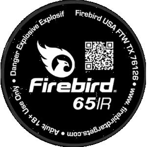Firebird Usa 65ir 65ir Mount Type Moving Trajectory Static White Smoke Universal Firearm 65mm 10 Targets