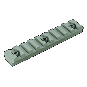 Timber Creek Outdoors M9sprod M-Lok 9 Slot Picatinny Rail Od Green Aluminum