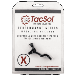 Tactical Solutions Pmrmb Performance Low Profile Matte Black Aluminum For Ruger 10/22 & Tactical Solution X-Ring Rifles