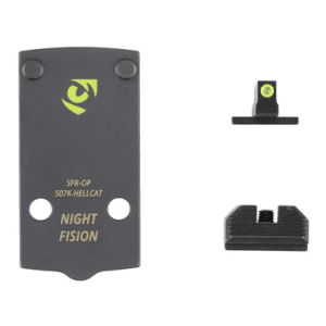 Night Fision Plate Ns 507k Hellcat Optic Plate Backup Sight Co Witness Holosun 507k