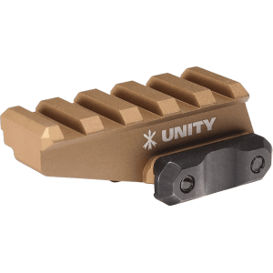 Unity Tactical Fast Accessory Picatinny Riser Mount Fde