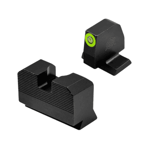 Xs Sight Systems Minimalist Suppressor Height Sight Set For Smith & Wesson M&p Optics Ready Green