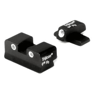 Trijicon Bright & Tough Night Sight Set For Springfield Xd, Xd(M) And Xd-S Steel Matte 3-Dot Tritium Green