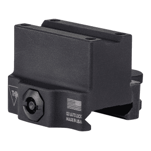 Trijicon MRO Levered Quick-Release Picatinny Lower 1/3 Co-Witness Red Dot Mount Matte Black
