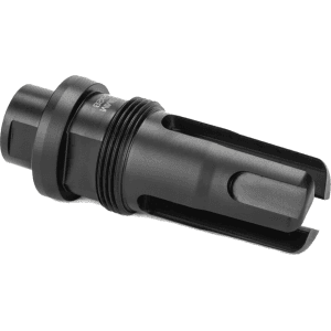 Griffin Armament Taper Mount 2.75" Stealth Flash Hider Suppressor Mount 5.56mm 1/2"-28 Thread Stainless Steel Nitride