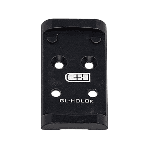 C&H Precision Weapons C&h Precision Pistol Red Dot Adapter Plate For Glock Mos V4 To Holosun 407k & 507k