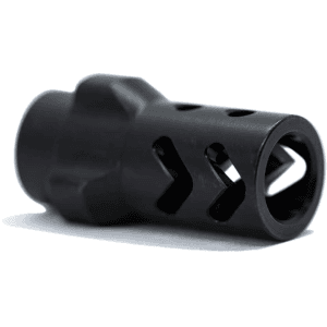 Angstadt Arms 3-Lug Muzzle Brake Suppressor Mount 9mm 1/2"-28 Thread Steel Nitride