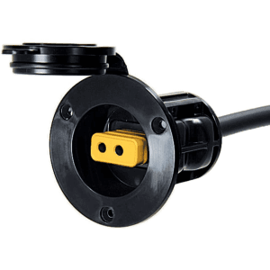 Cannon Downriggers Cannon Downrigger Flush Mount Power Receptacle Black