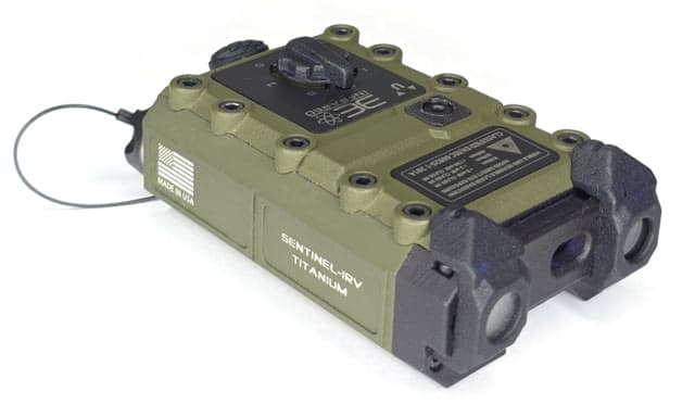 3EIR Sentinel-IRV OG Visible Green Laser/ Infrared Laser/ VSCEL Illuminator OD Green