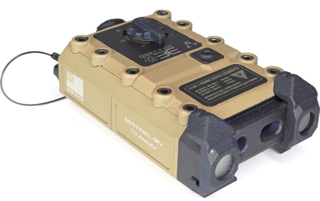 3EIR Sentinel-IRV P Visible Green Laser/ Infrared Laser/ VSCEL Illuminator Flat Dark Earth