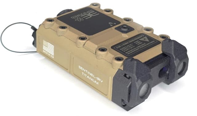 3EIR Sentinel-SLT OG Visible Green Laser/ Infrared Laser/ VSCEL Illuminator Flat Dark Earth