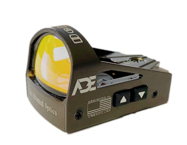 ADE Advanced Optics Delta Mini Reflex Red Dot Micro Sight Dot Reticle FDE