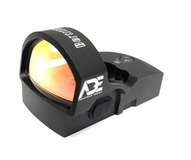 ADE Advanced Optics Micro Mini Reflex Red Dot Sight 4MOA Reticle Black