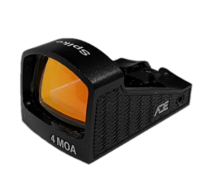 ADE Advanced Optics Spike Micro Red Dot Sight 4MOA Black