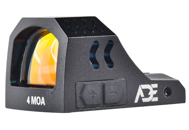 ADE Advanced Optics Trumpet PRO Motion Awake Reflex Red Dot Sight 1x26mm 4 MOA Reticle Black Pro