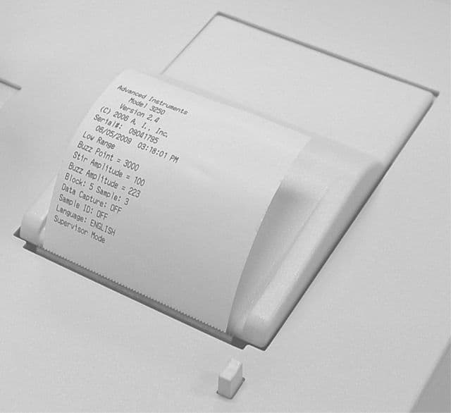 Advanced Instruments Thermal Printer Paper