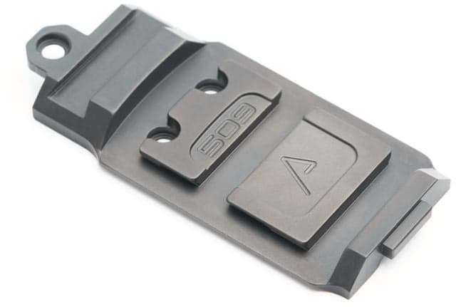 Agency Arms Holosun 509T Dovetail Forward of Optic Agency Optic System AOS Optic Plate for Glock Black