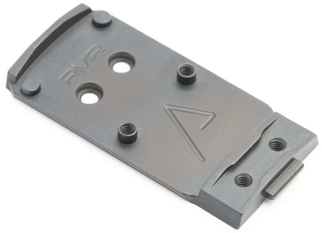 Agency Arms RMR Standard Dovetail Configuration Agency Optic System AOS Optic Plate for SIG P320 Black