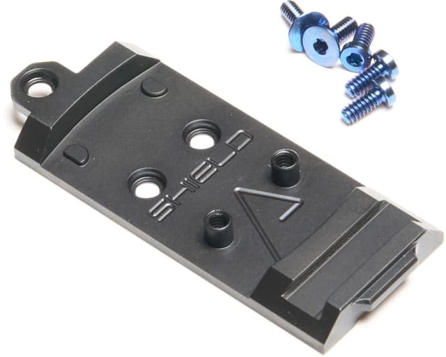 Agency Arms RMS Standard Red Dot Sight Mount Plate for Glock AOS Plates Black