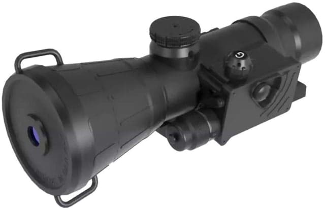 AGM Global Vision Comanche-40ER 3APW 1x Night Vision Clip-On System Gen 3 Auto-Gated White Phosphor 3APW Black