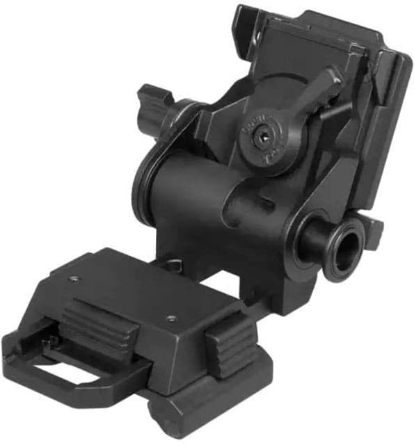 AGM Global Vision Dovetail Helmet Mount for Shroud compatible with NVG40/50 and StingIR Black