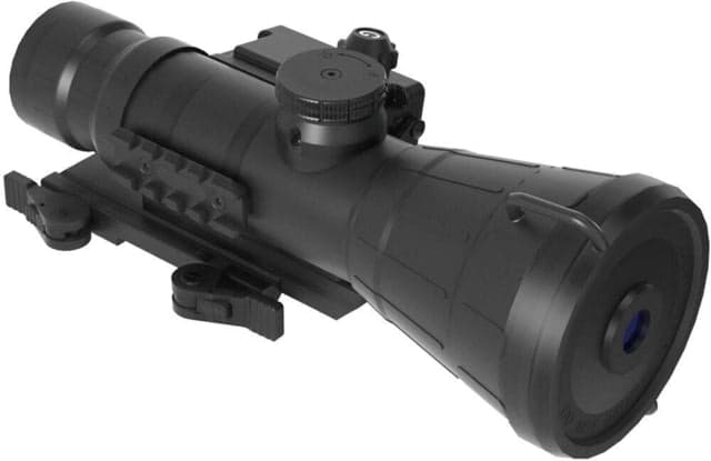 AGM Global Vision Long Range Night Vision Clip-On System with Gen 3 Auto-Gated Level 1 P43-Green Phosphor IIT Black