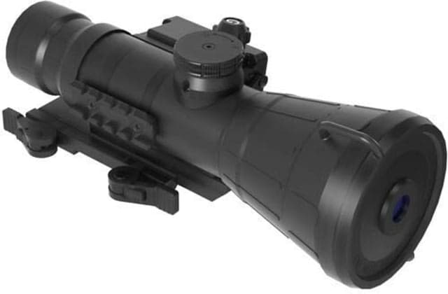 AGM Global Vision Long Range Night Vision Clip-On System with Gen 3 Auto-Gated Level 1 P45-White Phosphor IIT Black