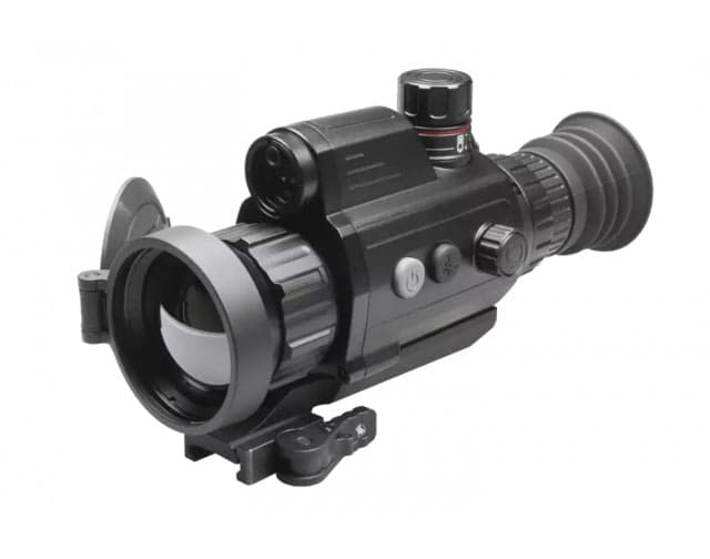 AGM Global Vision Varmint V2 LRF 50-640 2.5-20x50mm Thermal Imaging Rifle Scope with Built-in Laser Range Finder 20mK 12 Micron 640x512 50 Hz Black