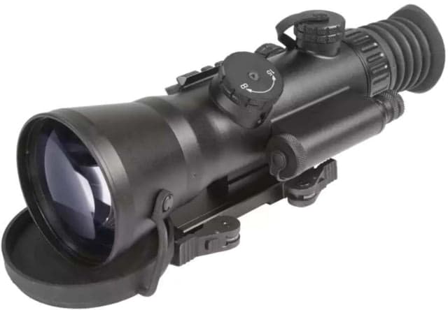AGM Global Vision Wolverine-4 NW1 4x Night Vision Riflescope Gen 2+ White Phosphor Level 1 Black