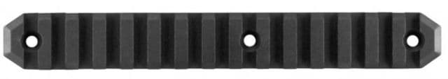 AIM Sports Inc 15 Slot Picatinny Keymod Rail Section Black Small