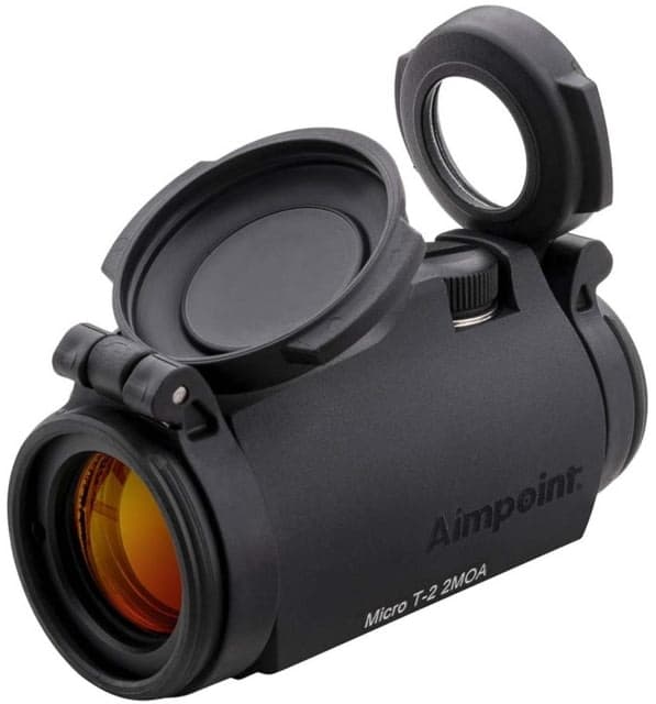 Aimpoint Micro T-2 Red Dot Sight 1x18mm 2 MOA No Mount Black