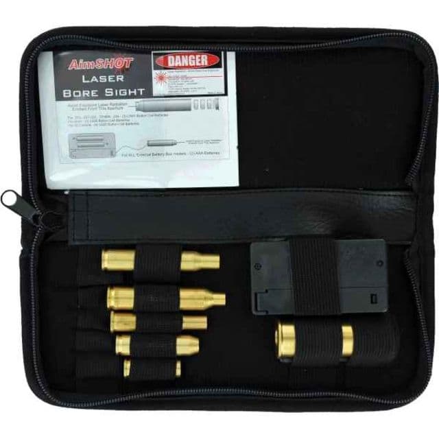 AimSHOT Green Laser Rifle Bore Sight kit Brass KT-RIFLE-G