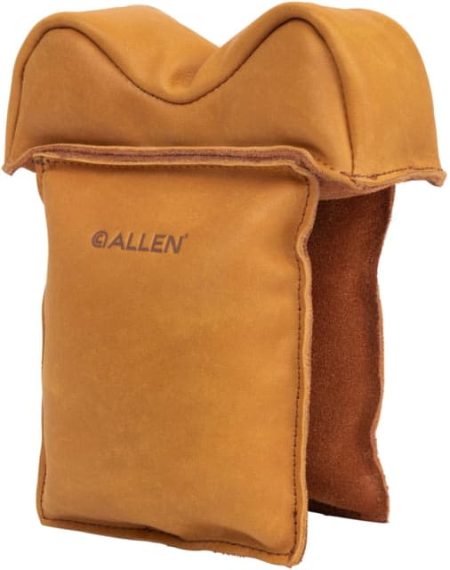 Allen Boulder Leather Window Mount Filled Shooting Rest Light Brown