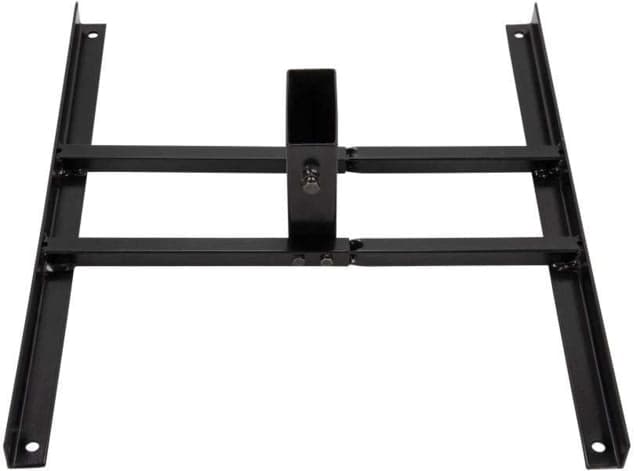 Ez-Aim Steel Target Stand Base Black Powder Coated Steel 21in Long