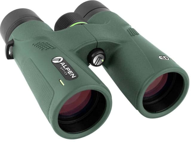 Alpen Chisos ED 10x42mm Roof BK4 Prism Binocular Green 1212930