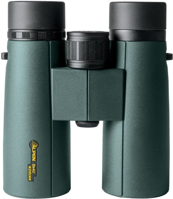 Alpen Kodiak 8x42 Binocular BAK4 Multicoated Dark Green Medium Roof