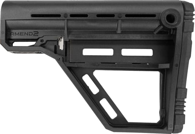 Amend2 AMS Modular Mil-Spec Carbine Stock Base Model Black