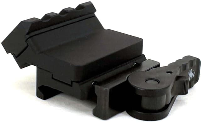 American Defense Manufacturing 45 Degree Offset Mount 2in Standard Lever Black AD-45-2R STD