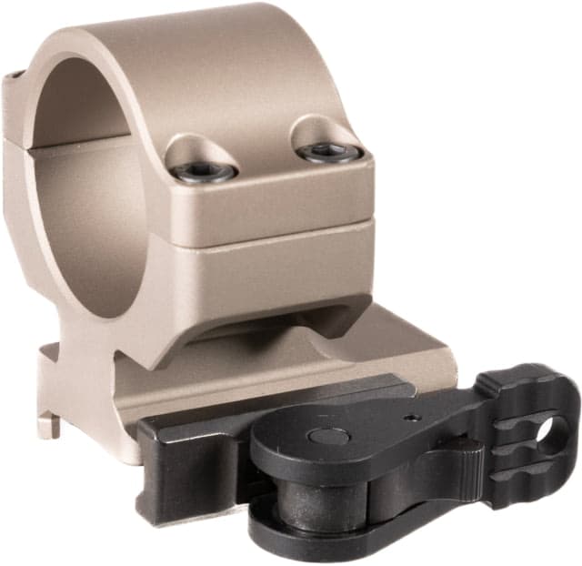 American Defense Manufacturing AD-68 Aimpoint M68/CompM2/Pro Red Dot Sight Mount Tactical QD Lever Flat Dark Earth 1.5 in