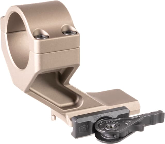 American Defense Manufacturing AD-68 Aimpoint M68/CompM2/Pro Red Dot Sight Mount Titanium QD Lever Flat Dark Earth 1.93 in