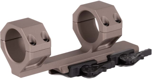 American Defense Manufacturing AD-DELTA-C Cantilever Scope Mount Titanium Levers 30mm Ring Size Flat Dark Earth