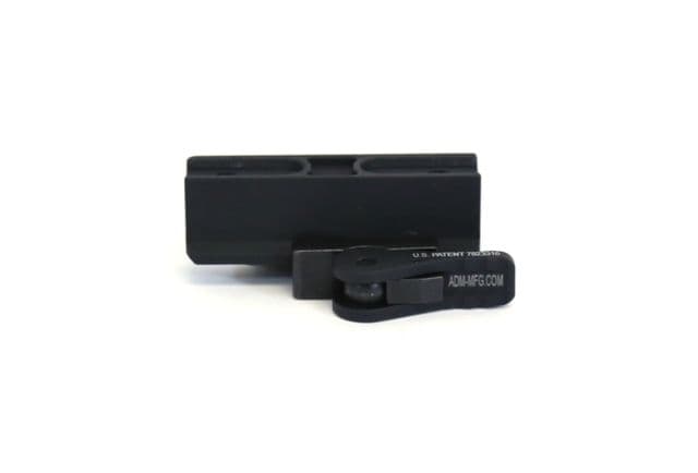 American Defense Manufacturing Aimpoint Comp M4 Mount 1 Piece Lower 1/3rd Co-Witness Tactical Lever Black AD-CM4-11 TAC
