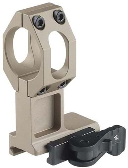 American Defense Manufacturing AD-68 Aimpoint M68/CompM2/Pro Red Dot Sight Mount Tactical QD Lever Flat Dark Earth 2.33 in