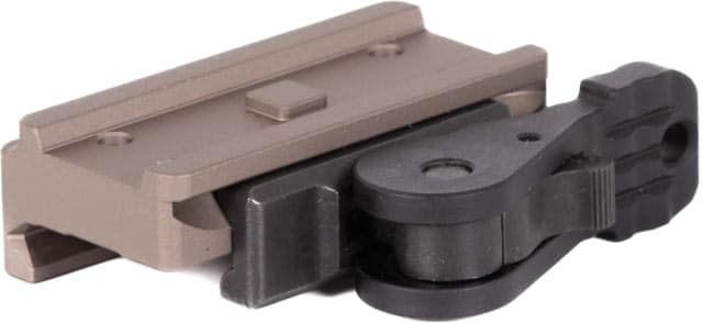 American Defense Manufacturing Aimpoint T1 Micro Mount Low Tactical Lever Flat Dark Earth AD-T1-L TAC R FDE