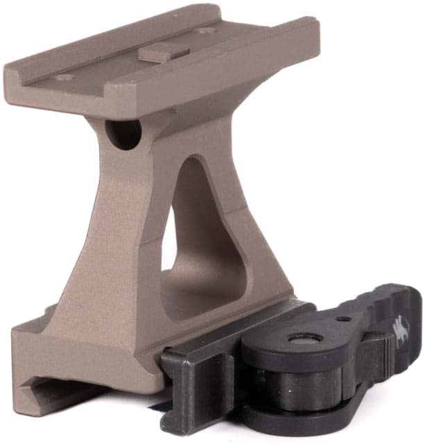 American Defense Manufacturing Aimpoint T1/T2/CompM5 QD Mount HV Height Standard Legacy Lever Flat Dark Earth