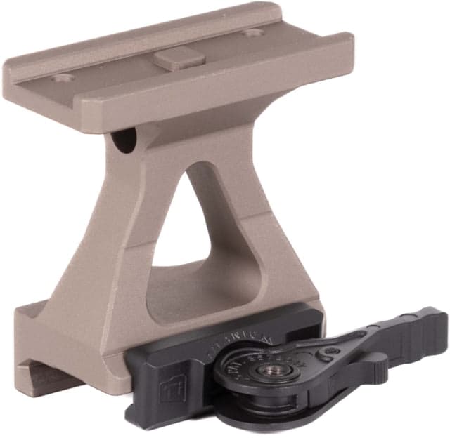 American Defense Manufacturing Aimpoint T1/T2/CompM5 QD Mount HV Height Titanium Lever Flat Dark Earth