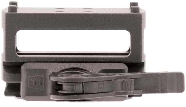 American Defense Manufacturing Burris FastFire QD Mount Titanium Lever Lower 1/3 Co-Witness Mount Height Black