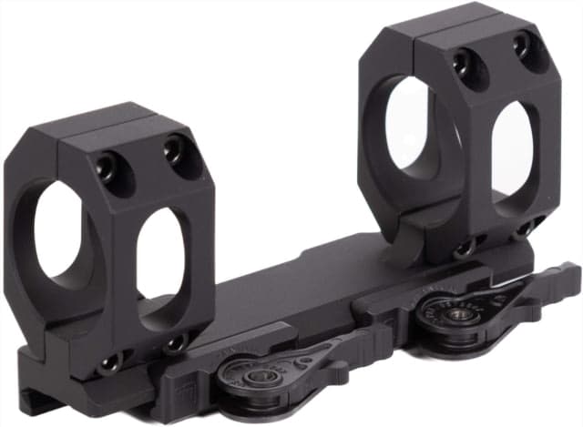 American Defense Manufacturing Dual Ring Scope Mount Straight Up Low Version For Bolt Guns And The Need To Bring Close To The Barrel 20 Moa 1in Rings